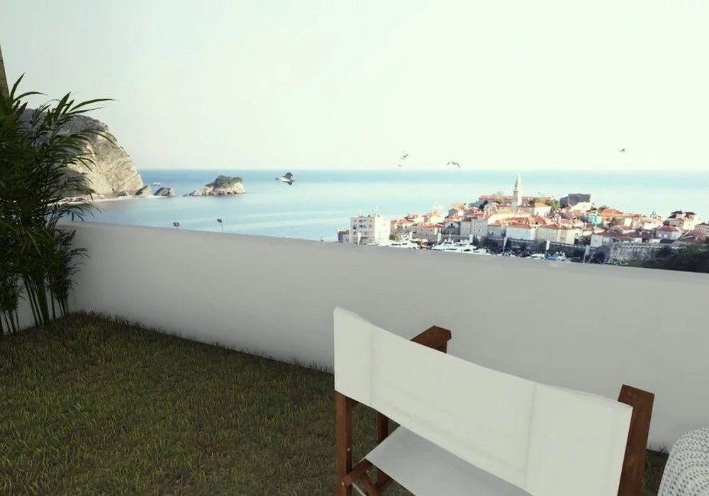 Apartments for sale 2 rooms, 72 m². Budva. 