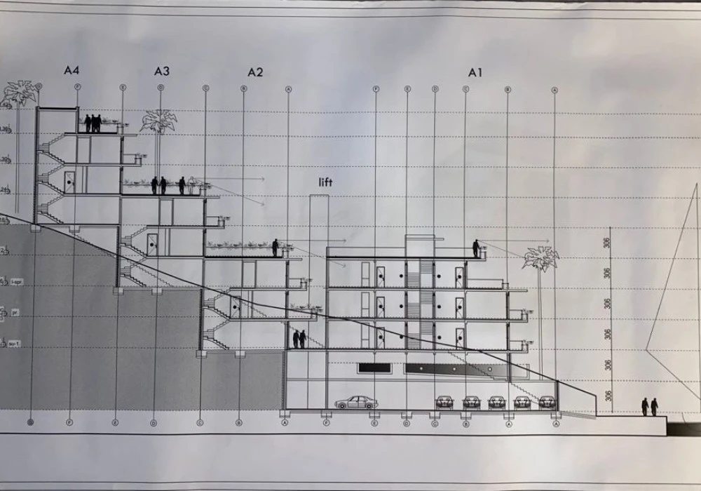 Land for sale for residential construction 1053 m². Kotor. 