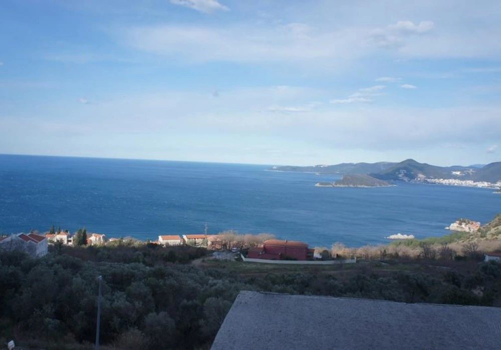 Land for sale for residential construction. Sveti stefan. 