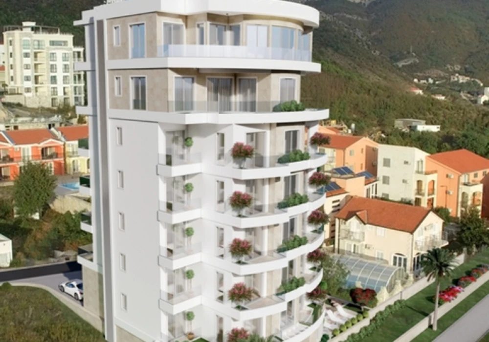 Apartments for sale 41 m². Becici. 