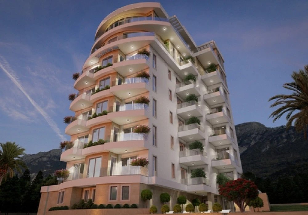 Apartments for sale 41 m². Becici. 