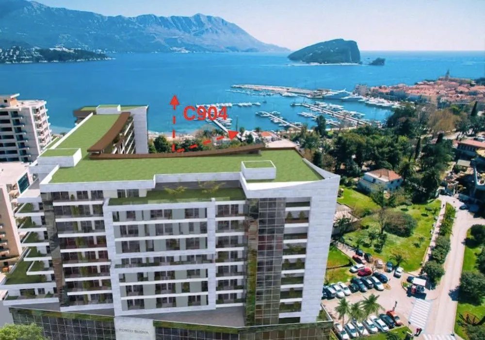 Apartments for sale 80 m². Budva. 