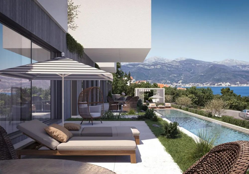 Stan na prodaju 2 собе, 105 m². Tivat. 