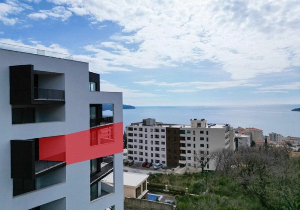 Apartments for sale 68 m². Becici. 