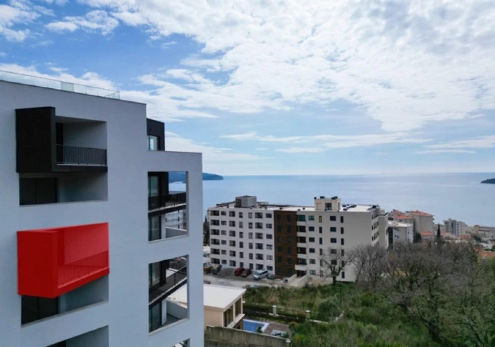 Apartments for sale 60 m². Becici. 