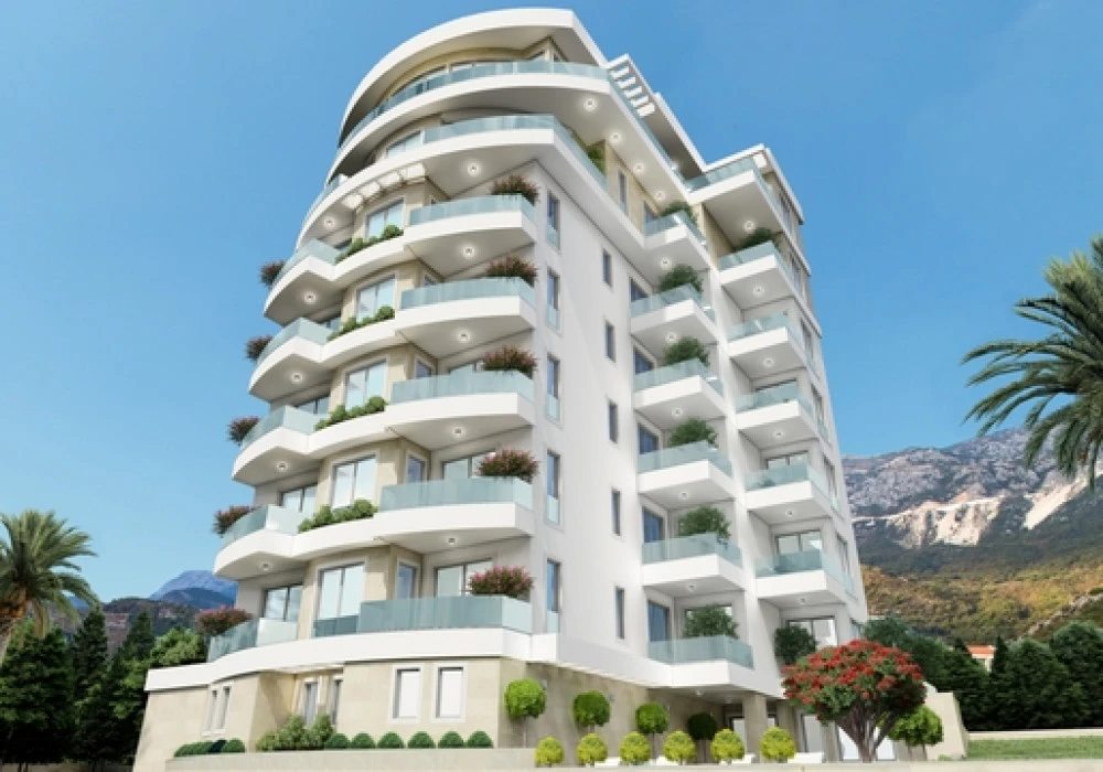 Apartments for sale 64 m². Becici. 