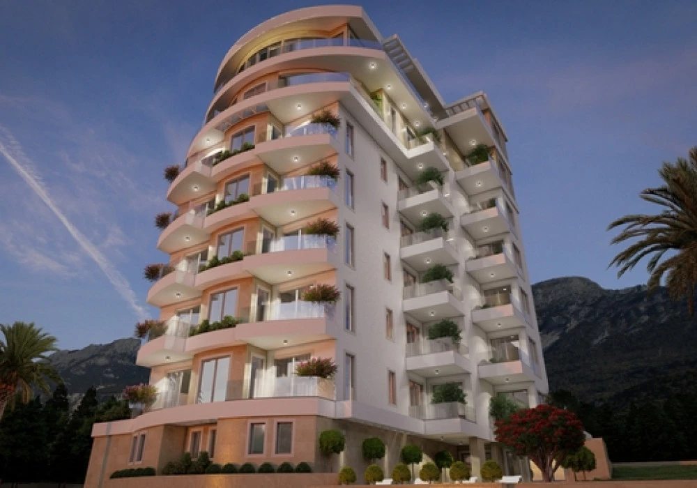 Apartments for sale 64 m². Becici. 