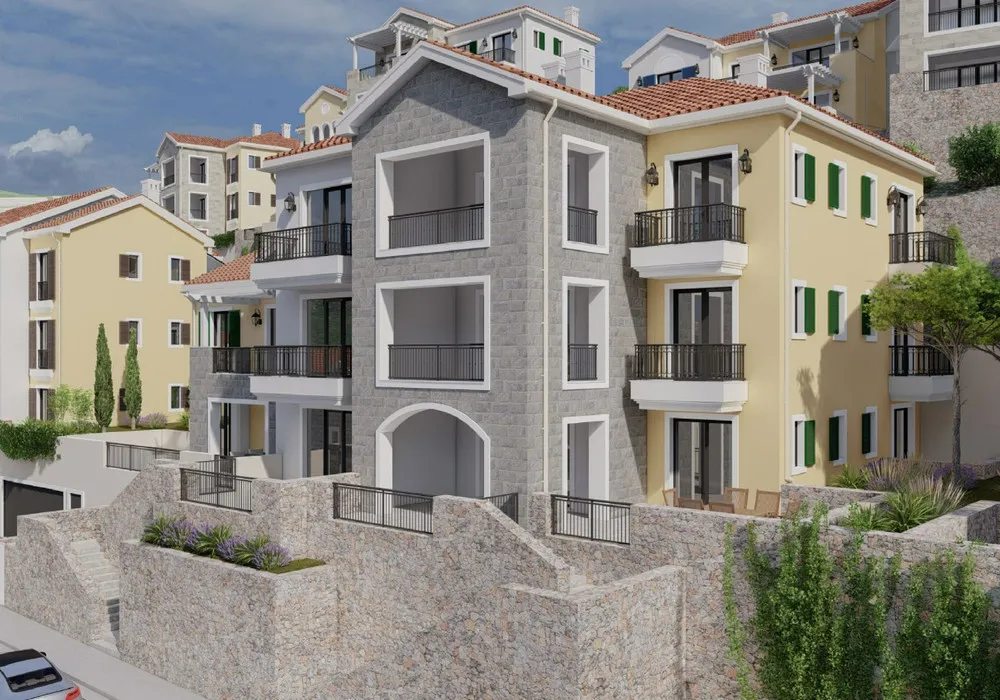 Apartments for sale 114 m². Lustica. 