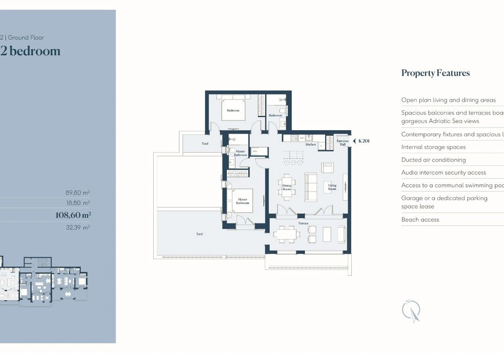 Stan na prodaju 2 собе, 141 m². Lustica. 