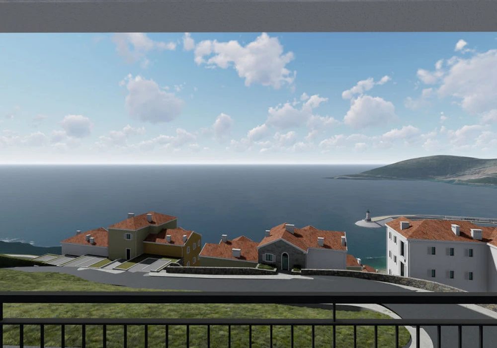 Apartments for sale 92 m². Lustica. 