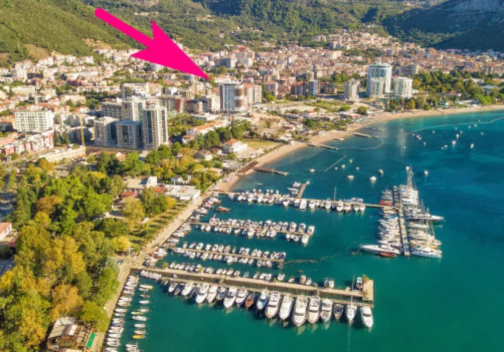 Stan na prodaju 2 собе, 65 m². Budva. 