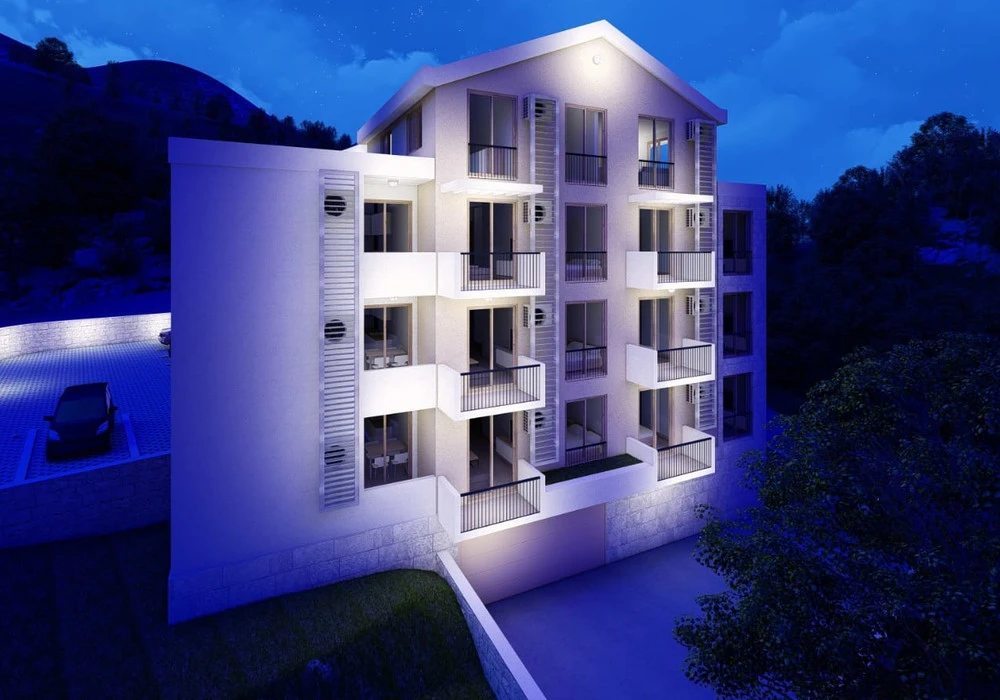 Apartments for sale 38 m². Budva. 