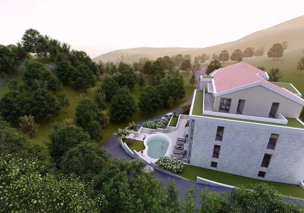 Apartments for sale 38 m². Budva. 