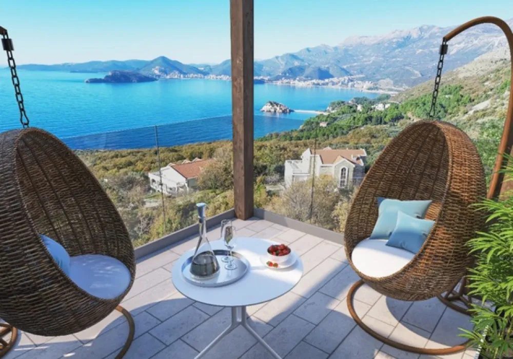 House for sale 3 rooms, 114 m². Budva. 