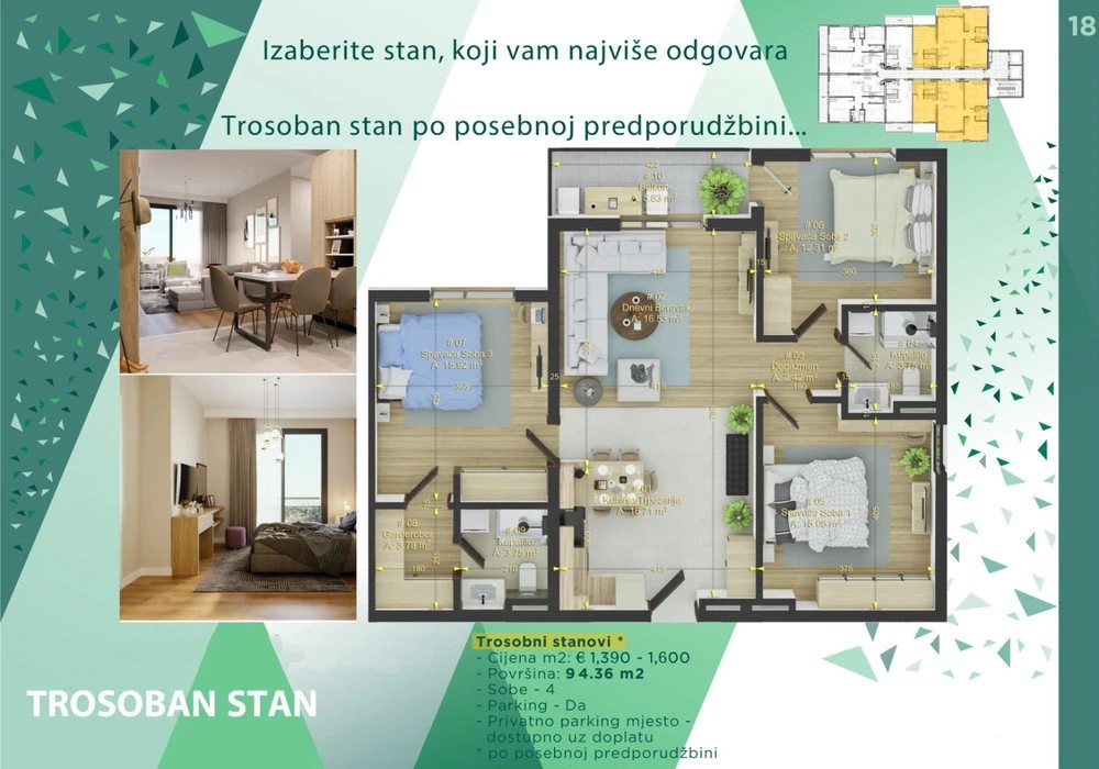 Stan na prodaju 36 m². Bar. 