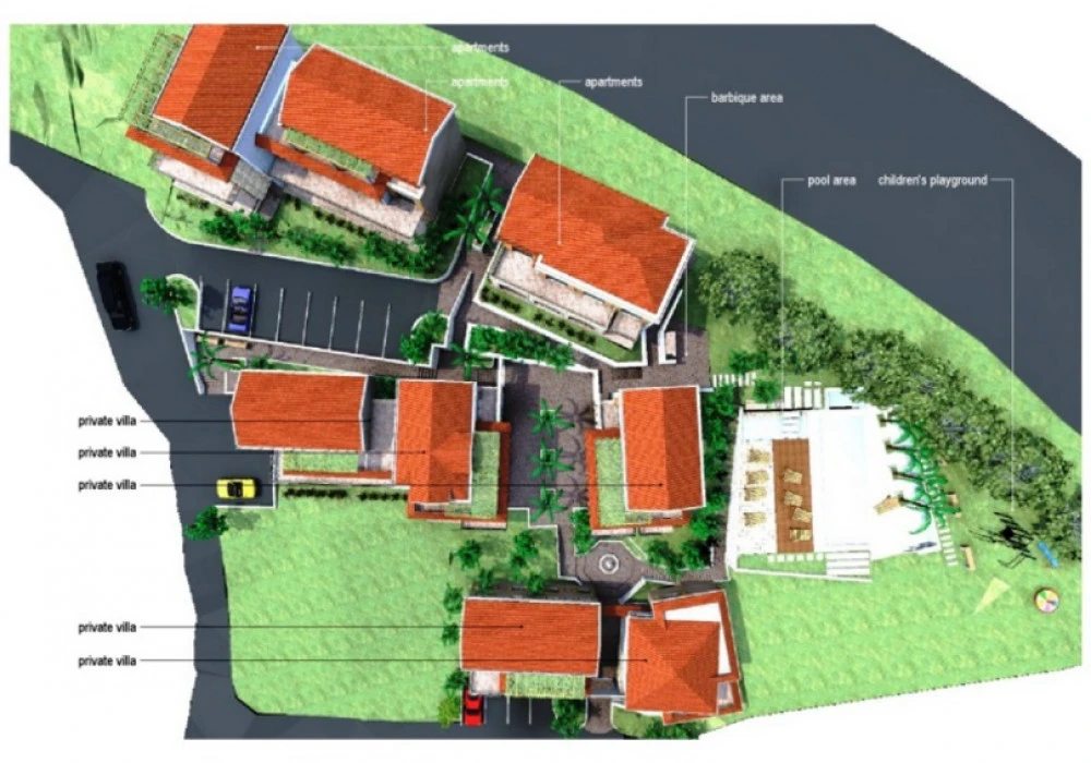 Land for sale for residential construction. Kotor. 