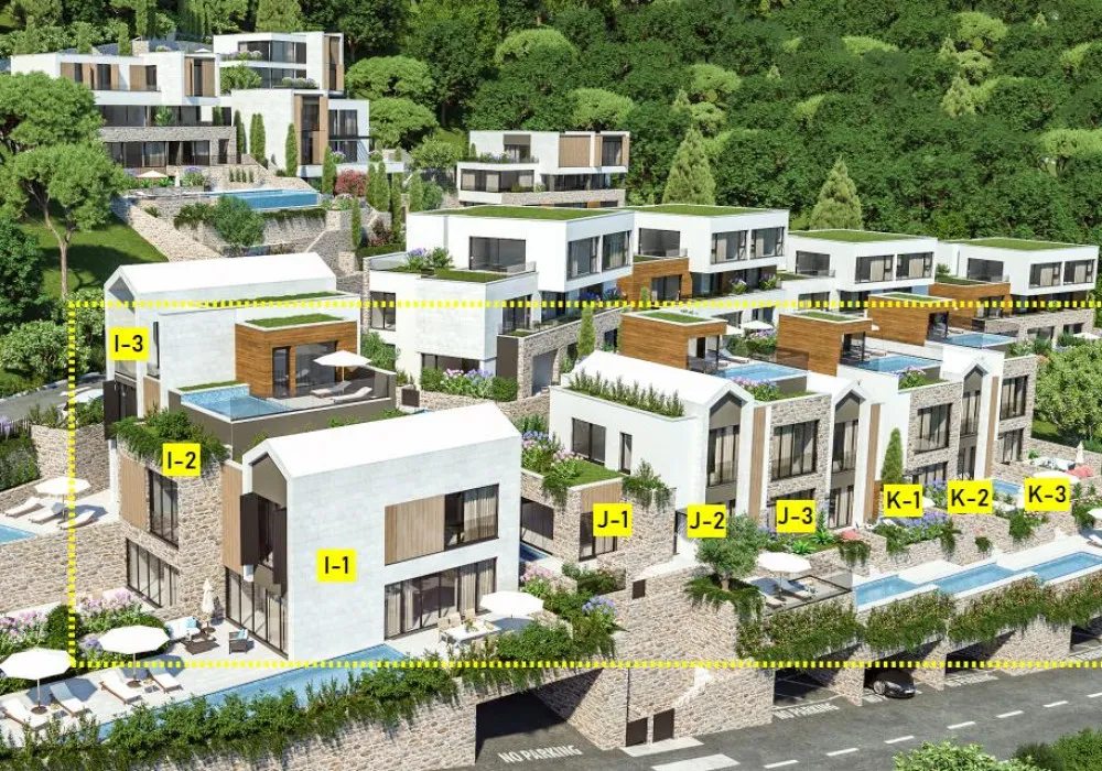 Stan na prodaju 2 собе, 43 m². Tivat. 