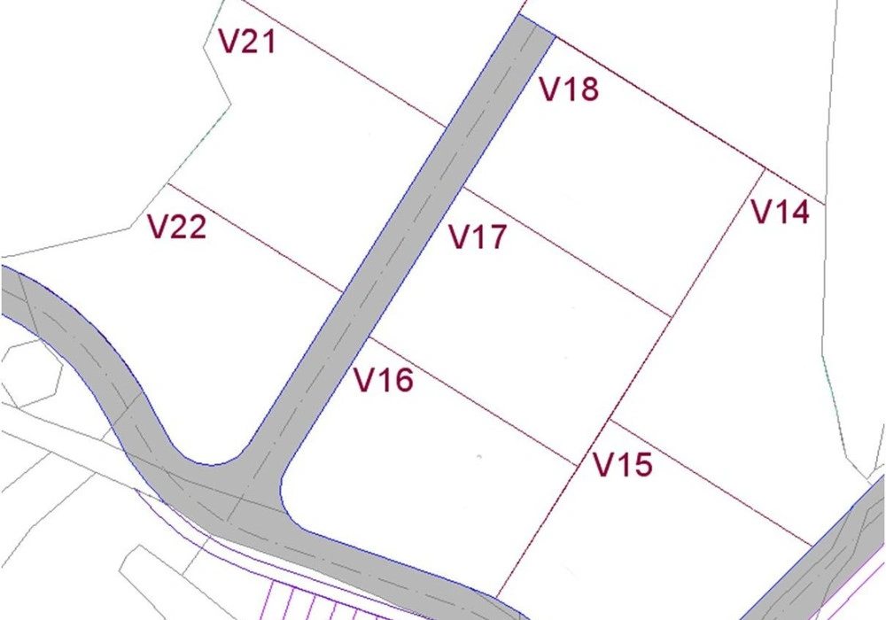 Land for sale for residential construction. Budva. 