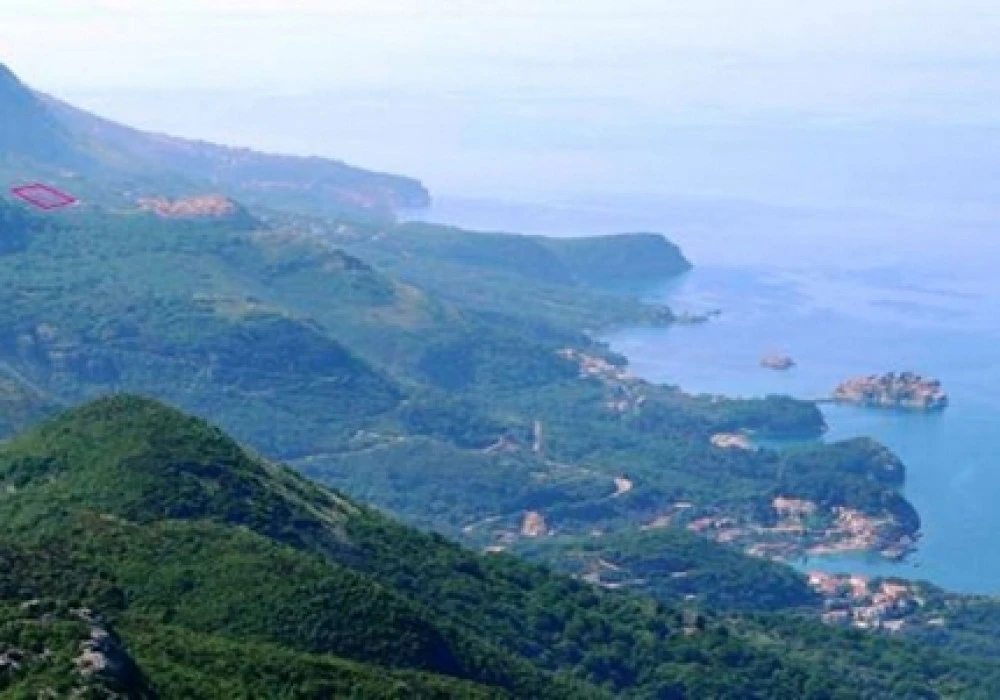 Land for sale for residential construction. Budva. 