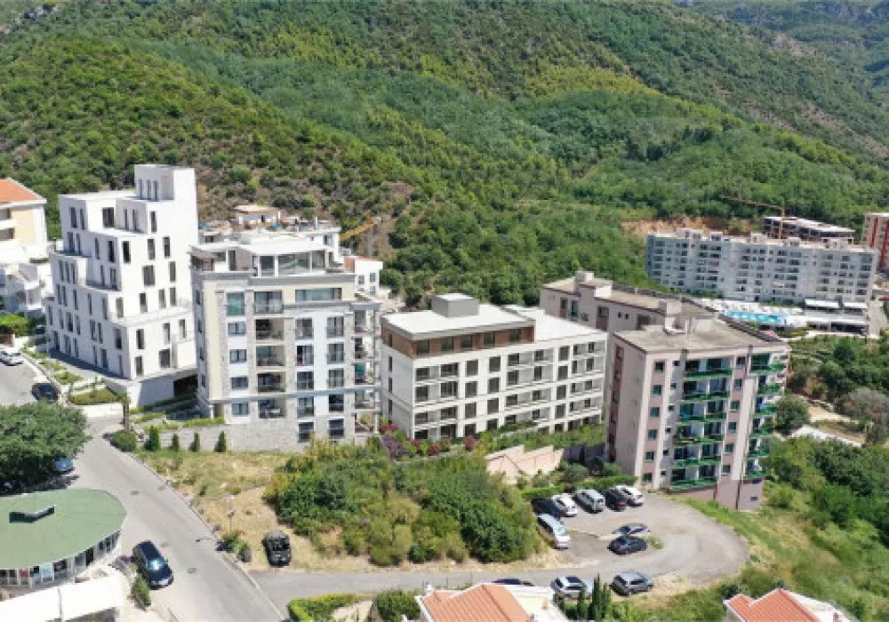 Apartments for sale 46 m². Becici. 