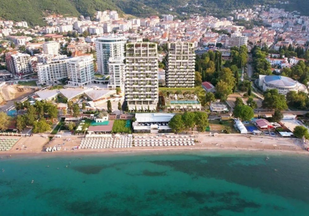 Apartments for sale 57 m². Budva. 