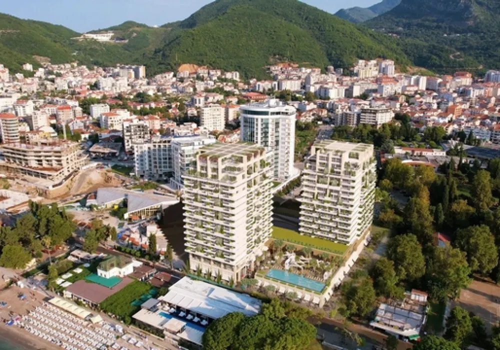 Apartments for sale 57 m². Budva. 