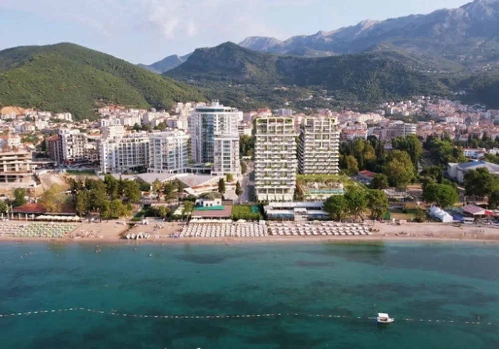 Apartments for sale 57 m². Budva. 