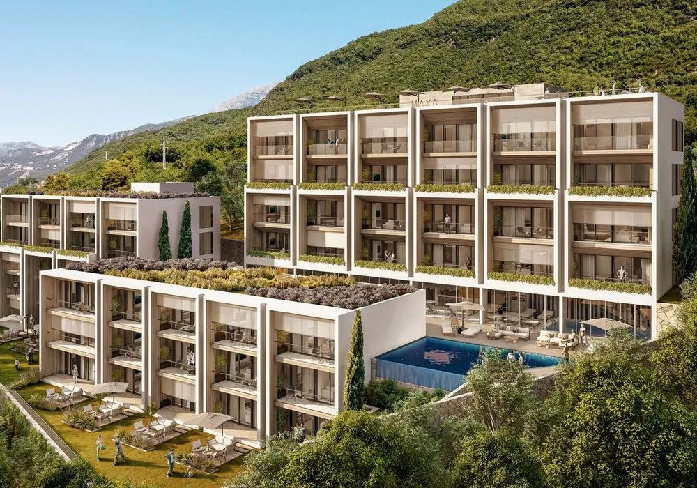 Apartments for sale 52 m². Herceg Novi. 