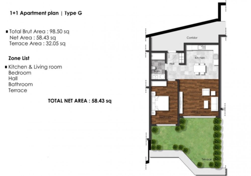 Stan na prodaju 16403 m². Kumbor. 