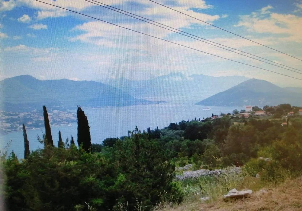 Land for sale for residential construction. Herceg Novi. 