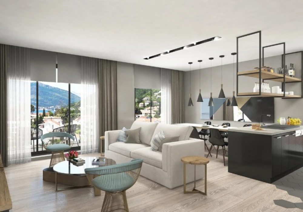 Apartments for sale 48 m². Tivat. 