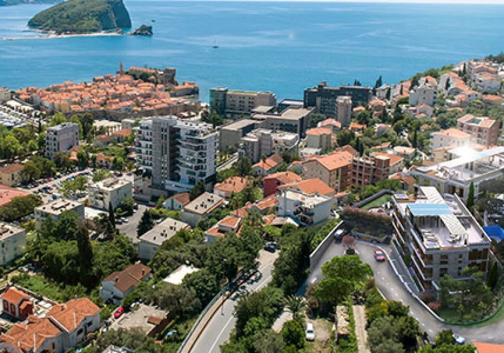 Apartments for sale 61 m². Budva. 