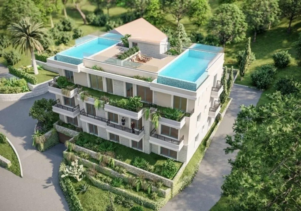 Apartments for sale 64 m². Dobrota. 